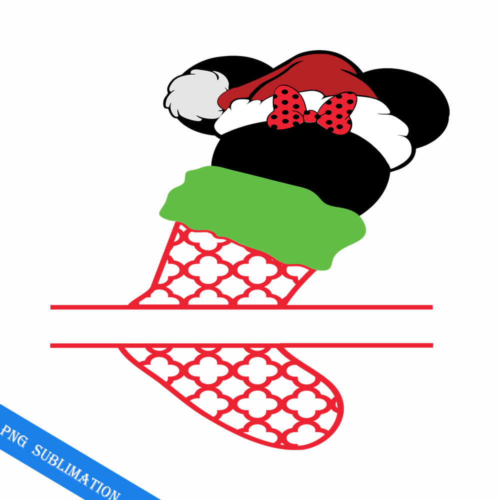 CRMAP140823875-Mickey christmas socks png.png