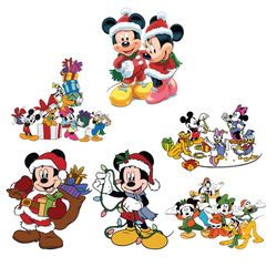 disney mickey mouse christmas bundle svg, disney svg, pluto svg, mickey svg