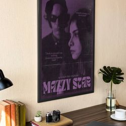 mazzy star poster, vintage music poster, mazzy star fan gift, so tonight that i might see, music band poster, mazzy star