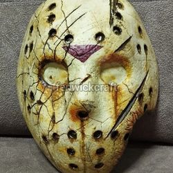 Jason Mask Friday the 13th Part 7 "Hard Version"
