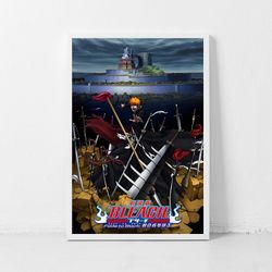 bleach fade to black anime poster, art poster and wall art picture print modern family bedroom decor canvas poster