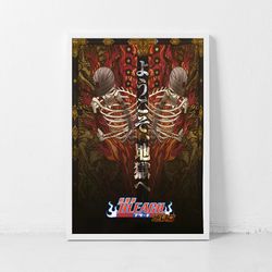 bleach memories of nobody anime poster, anime wall art aesthetic room decor, wall aesthetic, anime posters for rroom dec