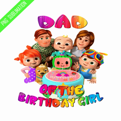 dad of the birthday girl png