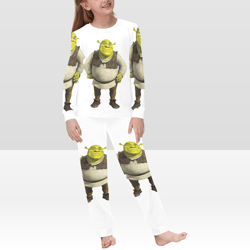 shrek kid's pajamas set