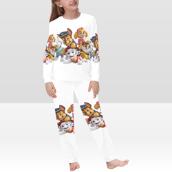 paw patrol kid's pajamas set