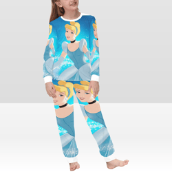 cinderella kid's pajamas set