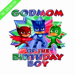 god mom of the birthday boy png