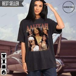 aaliyah special order singer rnb short-sleeve doristino awesome shirts