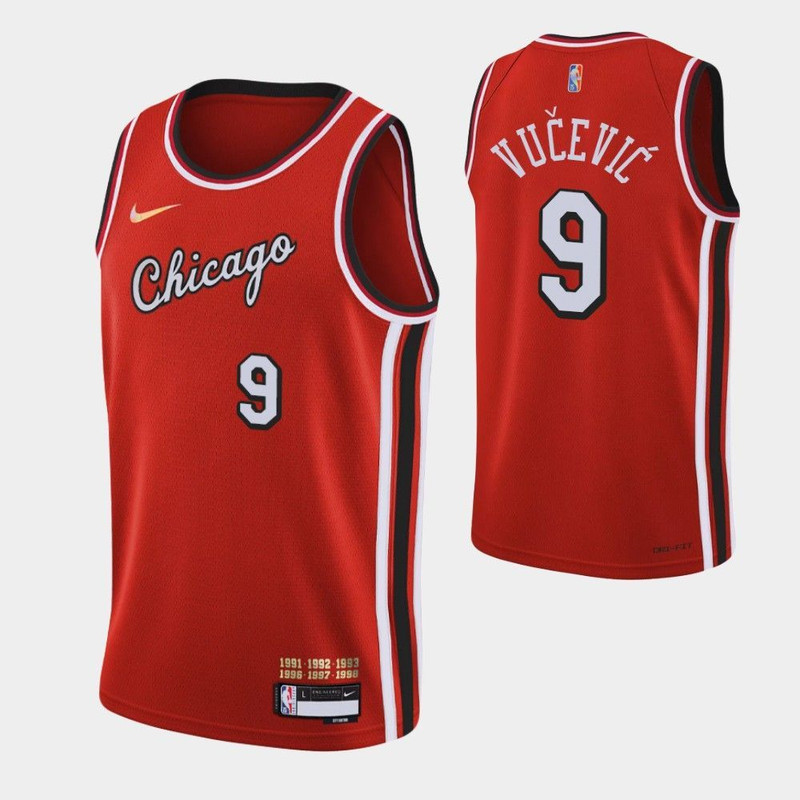 Chicago Bulls Nikola Vucevic Red 75th Anniversary City Jersey.jpg