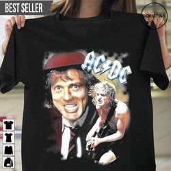 acdc 2000 world tour rock band vintage doristino trending style