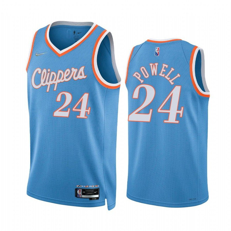 Clippers Brandon Norman Powell City Blue 2021-22 Jersey.jpg