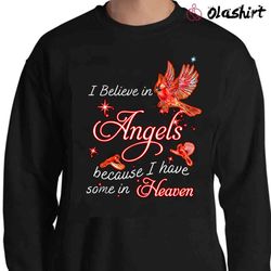 new i believe in angels shirt , trending shirt - olashirt