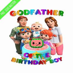 god father of the birthday boy png