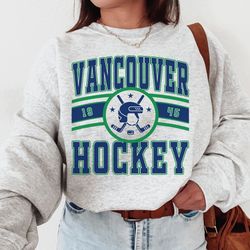 vancouver canuck, vintage vancouver canuck sweatshirt t-shirt, canucks sweater, canucks t-shirt, hockey fan, retro vanc