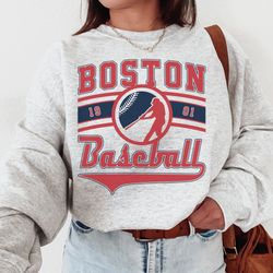 vintage boston red so est 1901 sweatshirt t-shirt, boston red so crewneck sweatshirt, boston baseball shirt, retro red