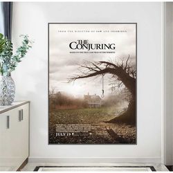 the conjuring 2013 movie poster art home decor