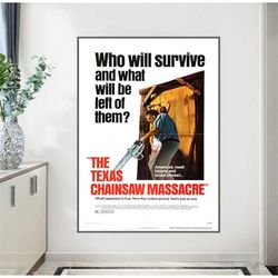 the texas chain saw massacre 1974 movie poster
