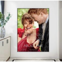 about time 2013 movie poster film decor wall