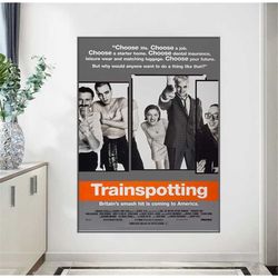 trainspotting 1996 movies poster classic cult movies wall