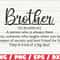 Brother Definition SVG Cut File Cricut Commercial use Silhouette Brother SVG Funny Definition SVG.jpg