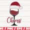 Cheers Wine Glass SVG Santa Hat SVG Christmas SVG Cut File Cricut Commercial use Silhouette Winter Svg Holiday Svg.jpg
