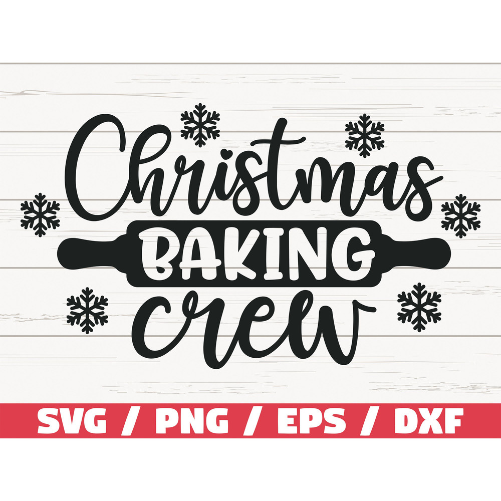 Christmas Baking Crew SVG Cut File Cricut Commercial use Silhouette Christmas Baking SVG Pot Holder SVG.jpg