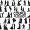 Couple SVG Lovers SVG Clipart Cut Files Cricut Silhouette Vector.jpg