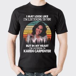 i may look like i am listening to you karen carpenter vintage 2 doristino trending style