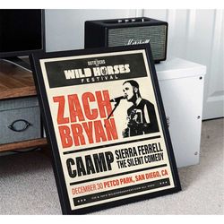 san diego for wild horses fest poster, jack