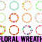 Floral wreath SVG  Floral frames SVG  Laurel wreath SVG  Hand-drawn wreaths  Floral circle svg  Floral ornament svg  wedding 1.jpg
