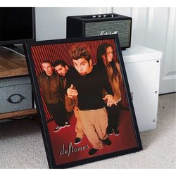 1999 deftones music poster, home decor, wall decor
