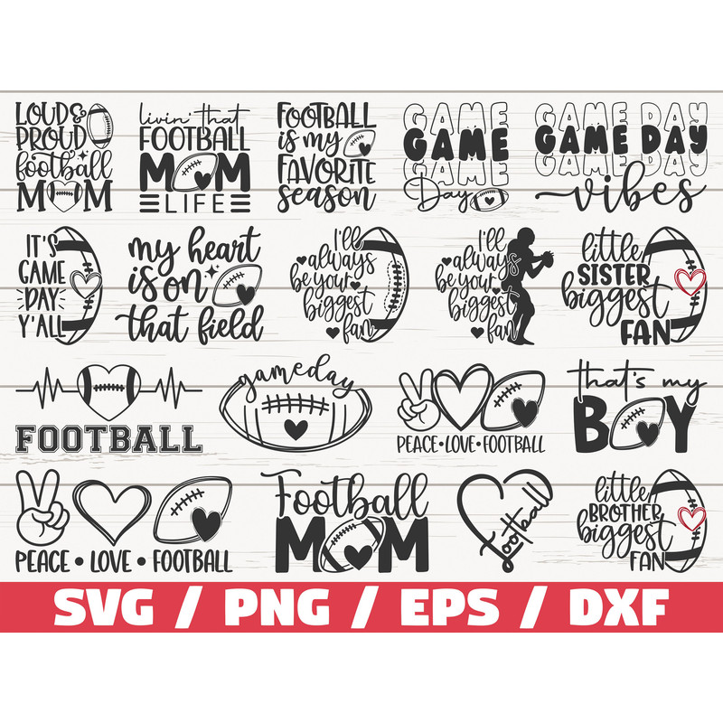 Football SVG Bundle Funny Football SVG Cut File Cricut Clip art Commercial Use Football Mom SVG Football Sayings Quotes.jpg