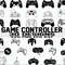 Game Controller SVG joystick svg ps4 playstation Clipart Silhouette Printable Cut Files cricut Instant Download.jpg