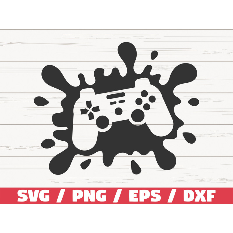 Gaming Controller SVG  Gamer SVG  Video Game Controller SVG  Cut File  Cricut  Commercial use  Silhouette.jpg