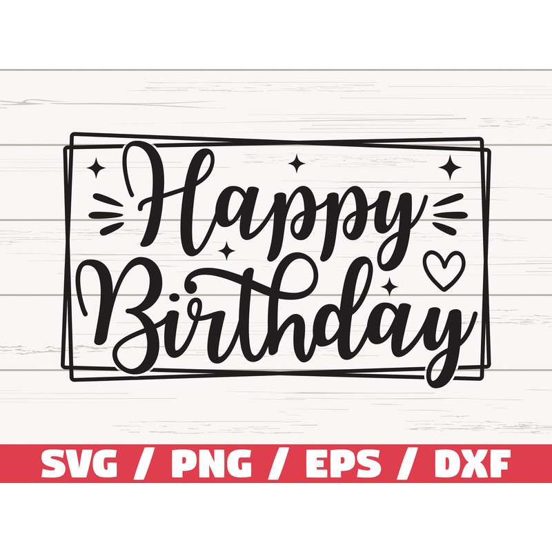 Happy Birthday SVG Birthday Party SVG Cut File Cricut Commercial use Silhouette Birthday SVG.jpg