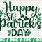 Happy St Patrick's Day SVG Cut File Cricut Commercial use Silhouette Clip art St Patricks Shirt Shamrock SVG.jpg