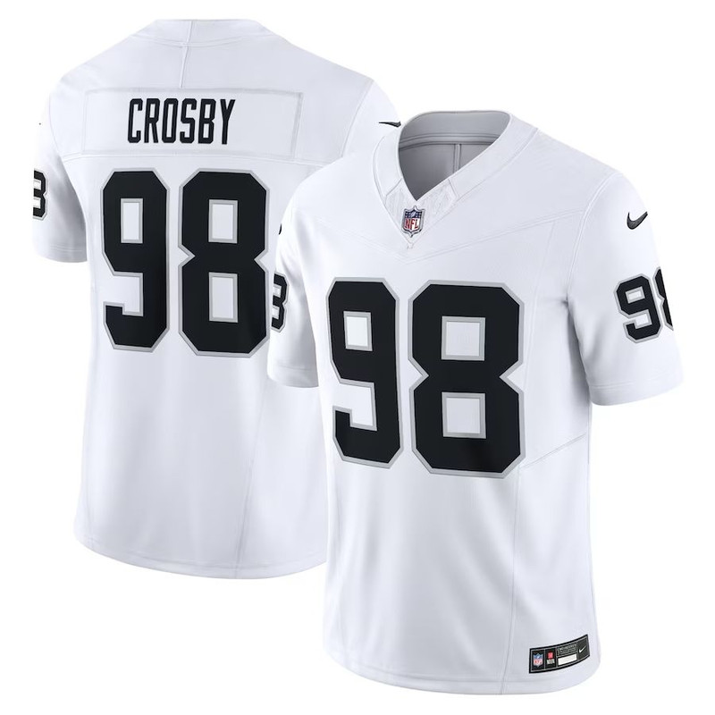 Las Vegas Raiders Maxx Crosby White Vapor F.U.S.E. Limited Jersey.jpg