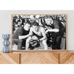 boxer in corner poster, boxer in corner, poster,