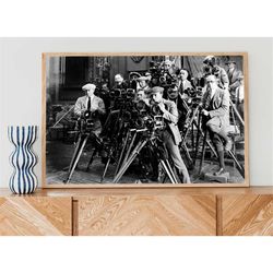 photographers old cameras poster, photographers, wall art, poster