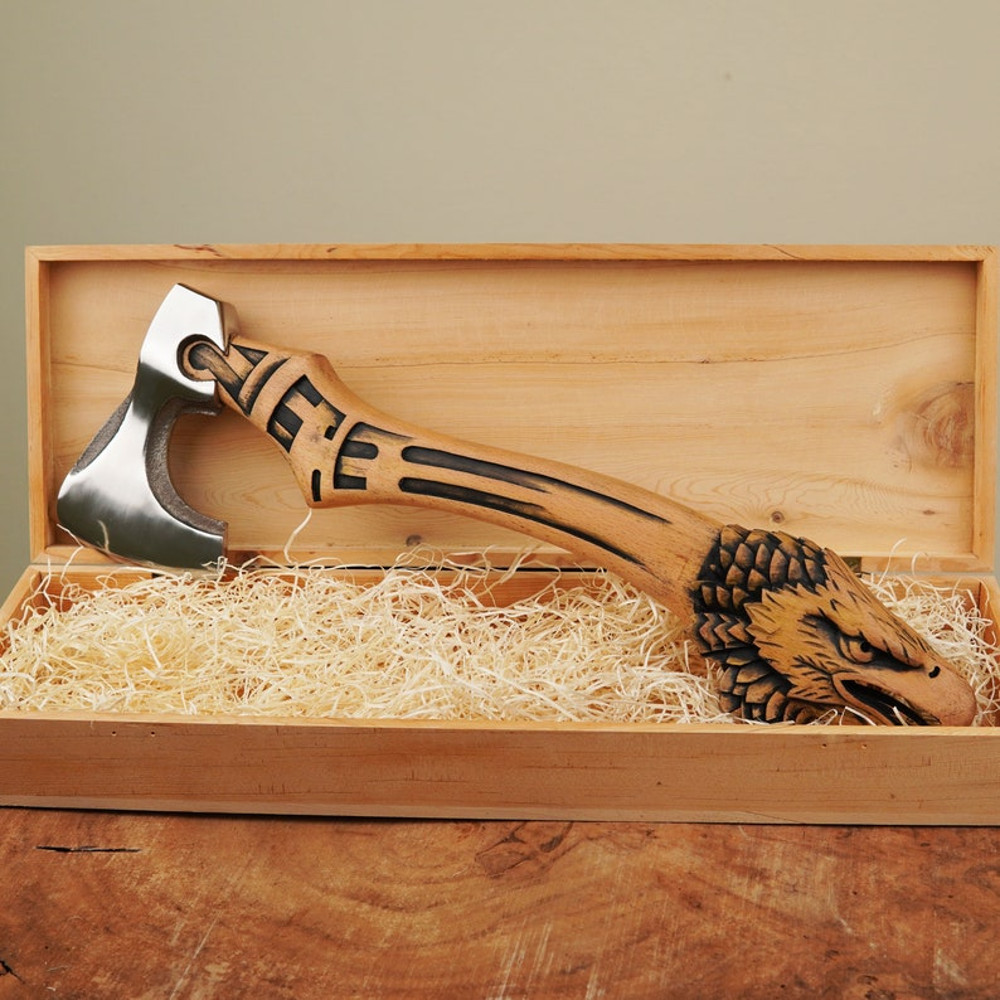 Axe Wolf Forged Carbon Steel Axe