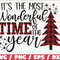 It's The Most Wonderful Time Of The Year SVG  Christmas SVG  Cut File  Cricut  Commercial use  Silhouette  Dxf File  Winter SVG.jpg