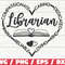 Librarian SVG School Librarian SVG Cut File Cricut Clip art Commercial use Reading SVG Book Quote Book Lover.jpg