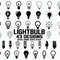 Light bulb SVG  Bulb svg  Clipart  Cricut  Cut File  Silhouette  Decal  Iron on  DXF.jpg