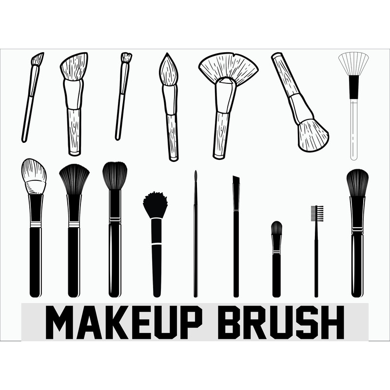 Makeup brush svg  makeup svg  fashion svg  cosmetic svg  beauty svg  clipart  silhouette  decal  stencil  vinyl  cut file.jpg