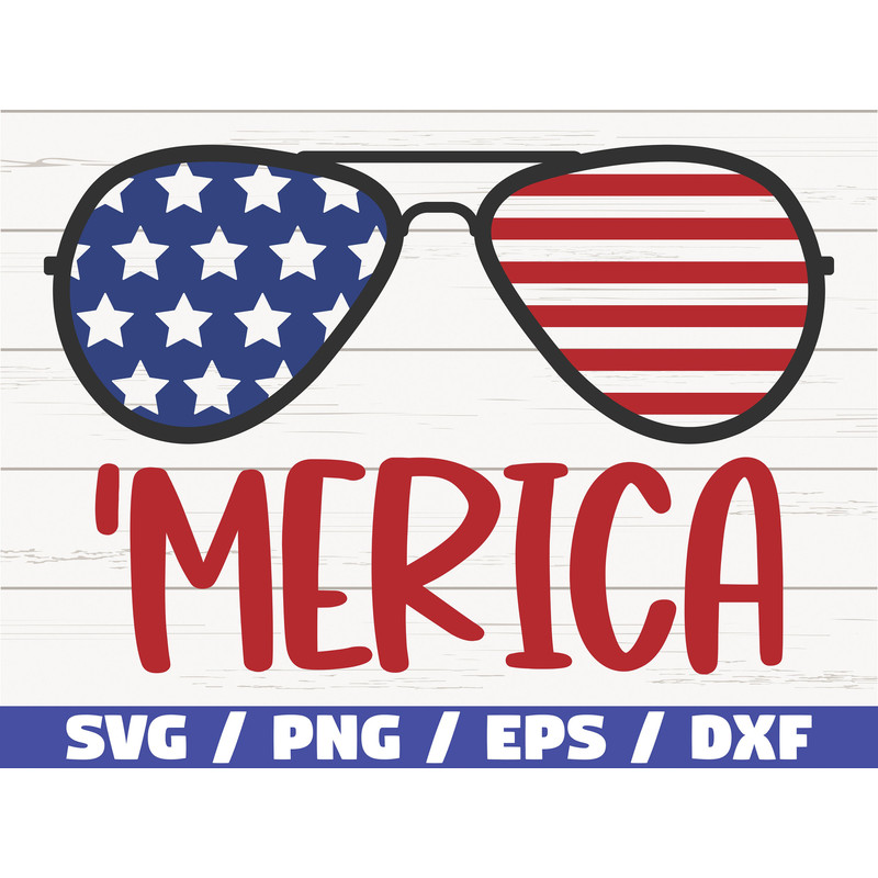 Merica SVG America SVG Cut File Clip art Commercial use Instant Download Silhouette 4th of July SVG Independence Day.jpg