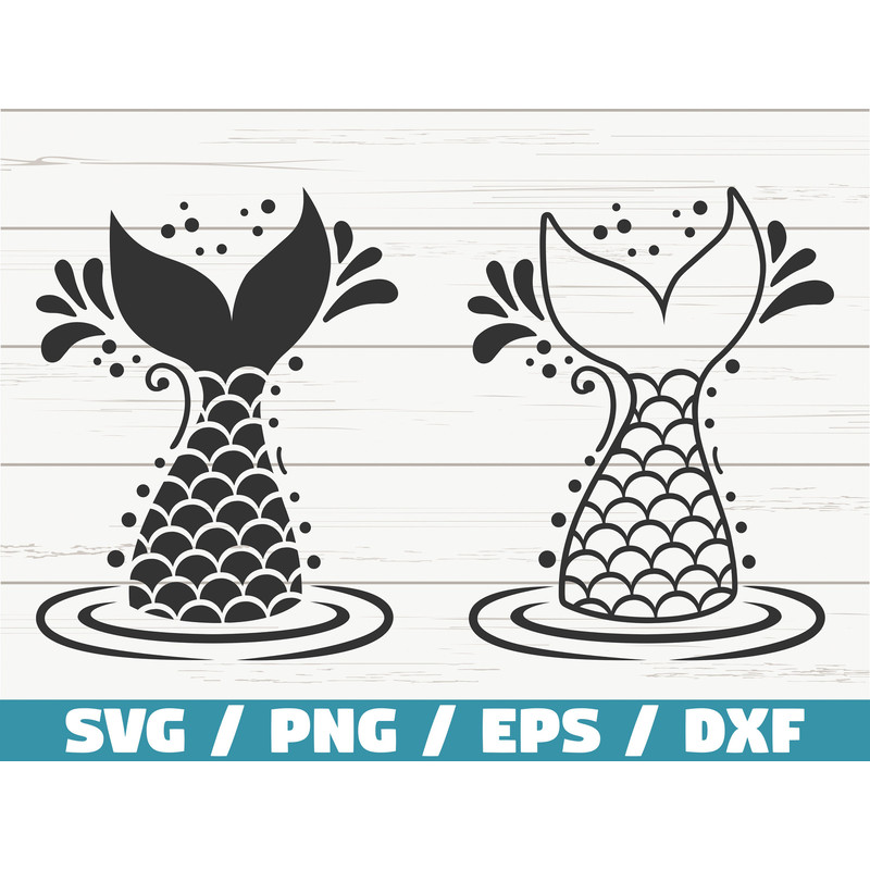 Mermaid Tail SVG  Mermaid SVG  Cut File  Cricut  Commercial use  Instant Download  Silhouette  Summer Svg  Beach Svg.jpg