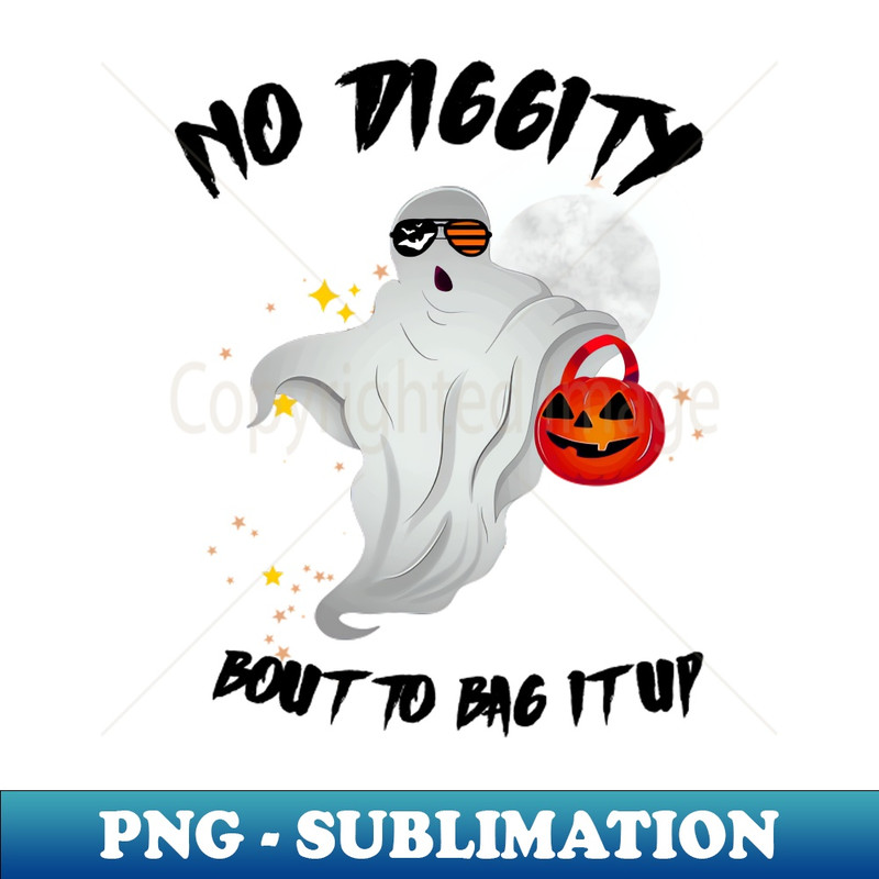 AO-20231117-10219_No Diggity Bout To Bag It Up Cute Ghost Halloween Kids Candy 5177.jpg