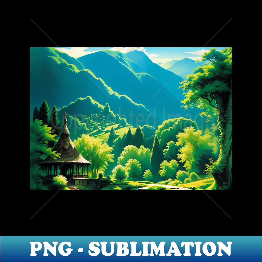 BQ-20231117-15521_Whimsical Gazebo in a Green Forest Scene 5001.jpg