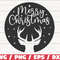 Merry Christmas SVG  Christmas Scene SVG  Deer SVG  Cut File  Cricut  Commercial use  Christmas decoration.jpg