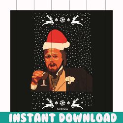 a man with christmas party svg, christmas svg, christmas svg, man wearing santa hat svg, man drinking svg, wine svg, sno